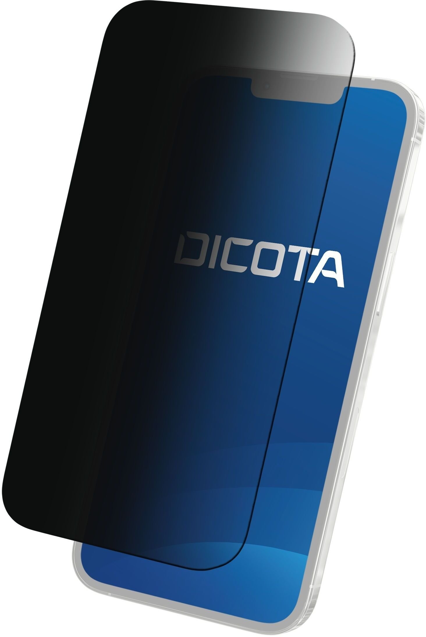 Dicota DICOTA filtr prywatności do telefonu 2-kierunkowy klejący czarny do Apple iPhone 11