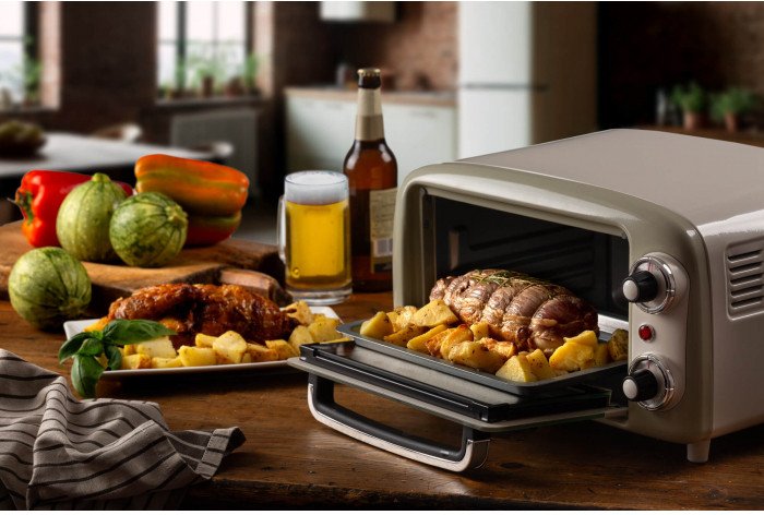 Mini piekarnik Ariete Piekarnik 10 litry beige