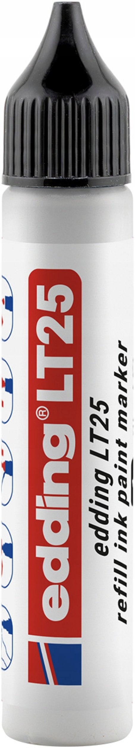 Edding Tusz do uzupełniania markerów olejowych e-LT 25 ECOLINE*, , biały (ED-LT25049)