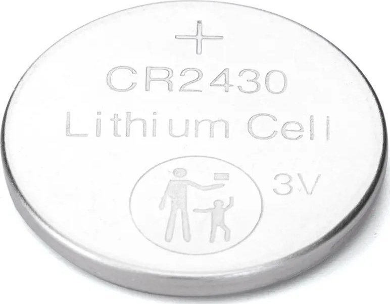 Aigostar Bateria litowa CR2430 3V guzikowa pastylka opakowanie 5 sztuk Bateria litowa CR2430 3V guzikowa pastylka opakowanie 5 sztuk