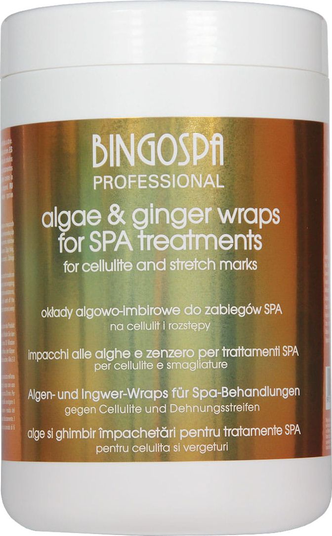 BingoSpa Koncentrat Okłady algowo - imbirowe na rozstępy i cellulit