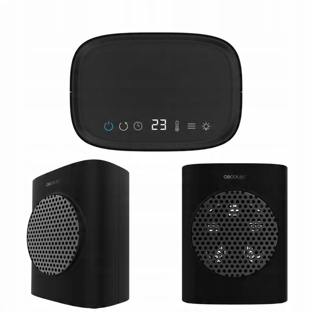 Cecotec Grzejnik ceramiczny ReadyWarm 1500 Max Ceramic Rotate Black