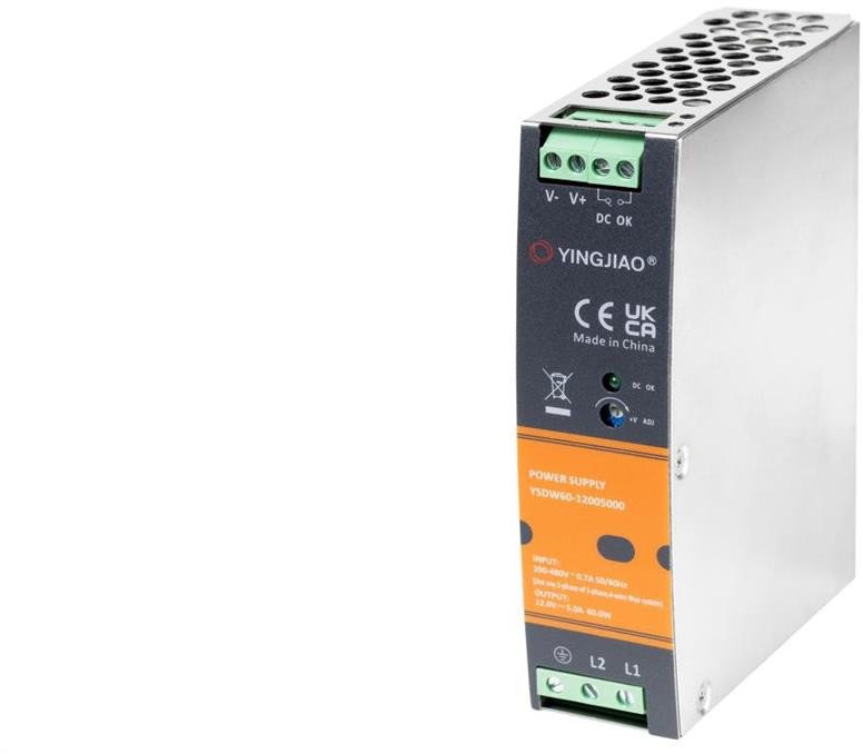 Zasilacz Yingjiao DIN YSDW60 12V 5A 60W