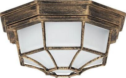 Rabalux Plafon zewnętrzny na taras złoty Rabalux Milano