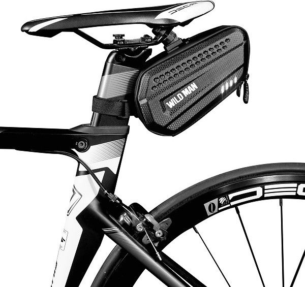 WildMan Etui/sakwa pod siodełko WILDMAN L ES7 uchwyt rowerowy czarna/black
