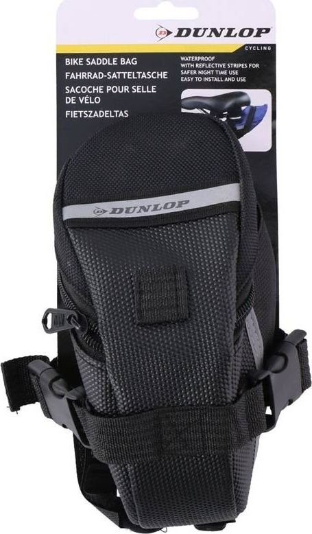 Dunlop Dunlop - Torba / sakwa rowerowa pod siodełko (Czarny)
