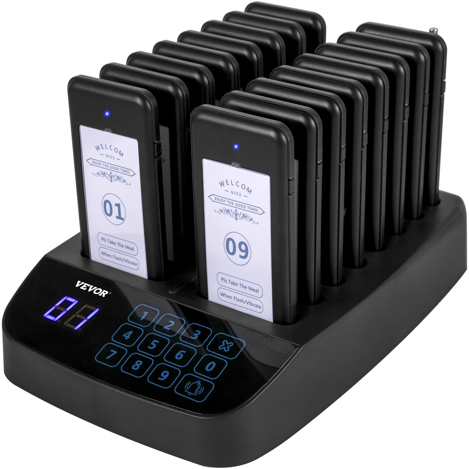 Retekess Pager System Przywoławczy przywoływacz klientów 16 sztuk