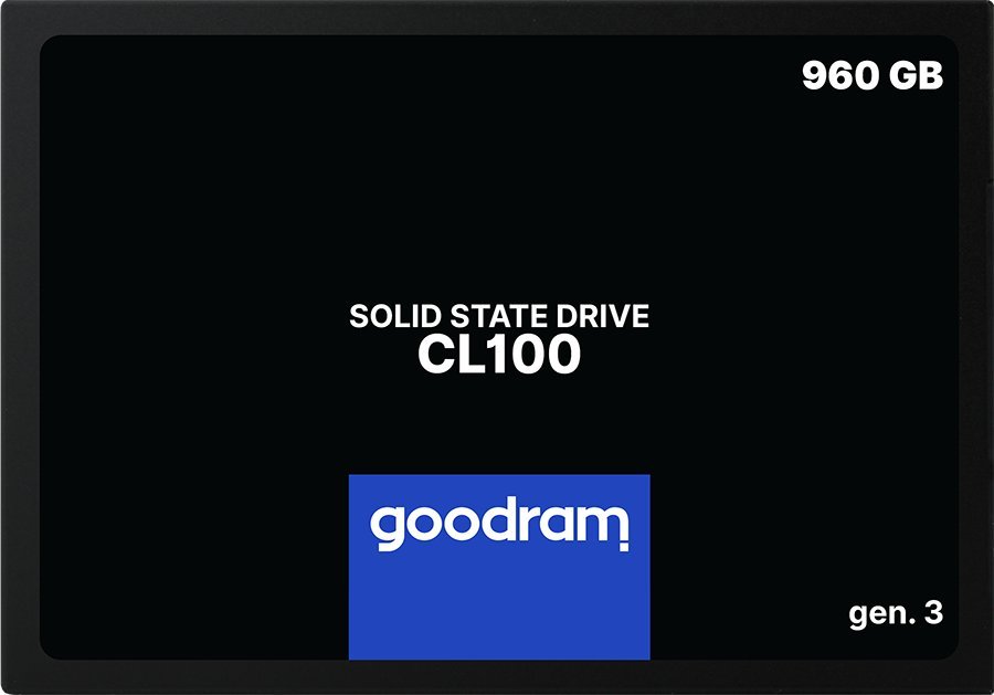 Dysk SSD GoodRam CL100 Gen3 960GB 2.5" SATA (SSDPR-CL100-960-G3)