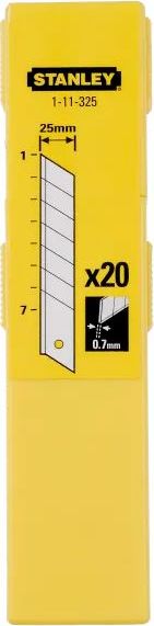 Stanley Ostrze łamane 25mm 20szt. (1-11-325)