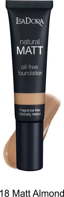IsaDora Natural Matt Oil Free 35ml, Kolor : 18