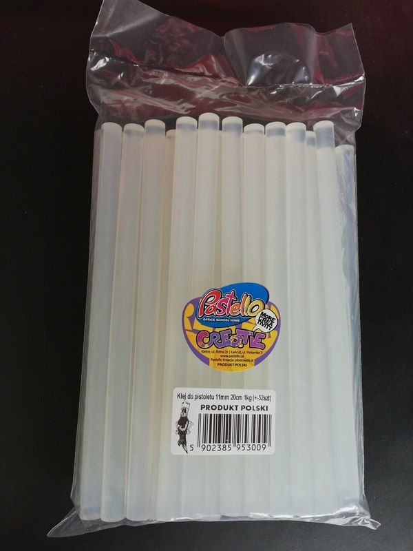 Wkłady klejowe Pastello Klej do pistoletu śr. 11mm x 20 cm 1kg A54