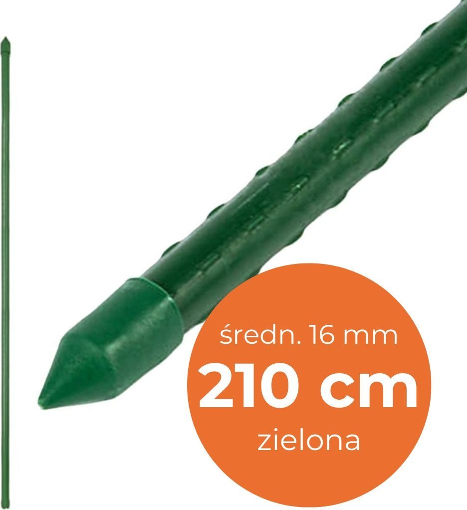 TYCZKA METALOWA POKRYTA PE 16MM*2100MM