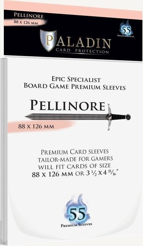 Board&Dice Koszulki na karty Paladin - Pellinore (88x126mm)