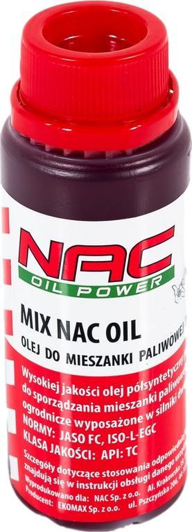 NAC NAC Olej do mieszanki do silników dwusuwowych 2T MIX 0,1 l