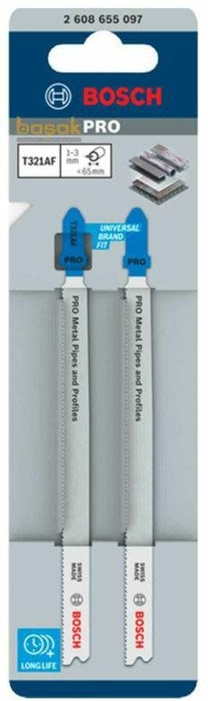 Bosch BOSCH BRZESZCZOT T PRO METAL PIPES AND PROFILES T321AF 132 mm /2szt.