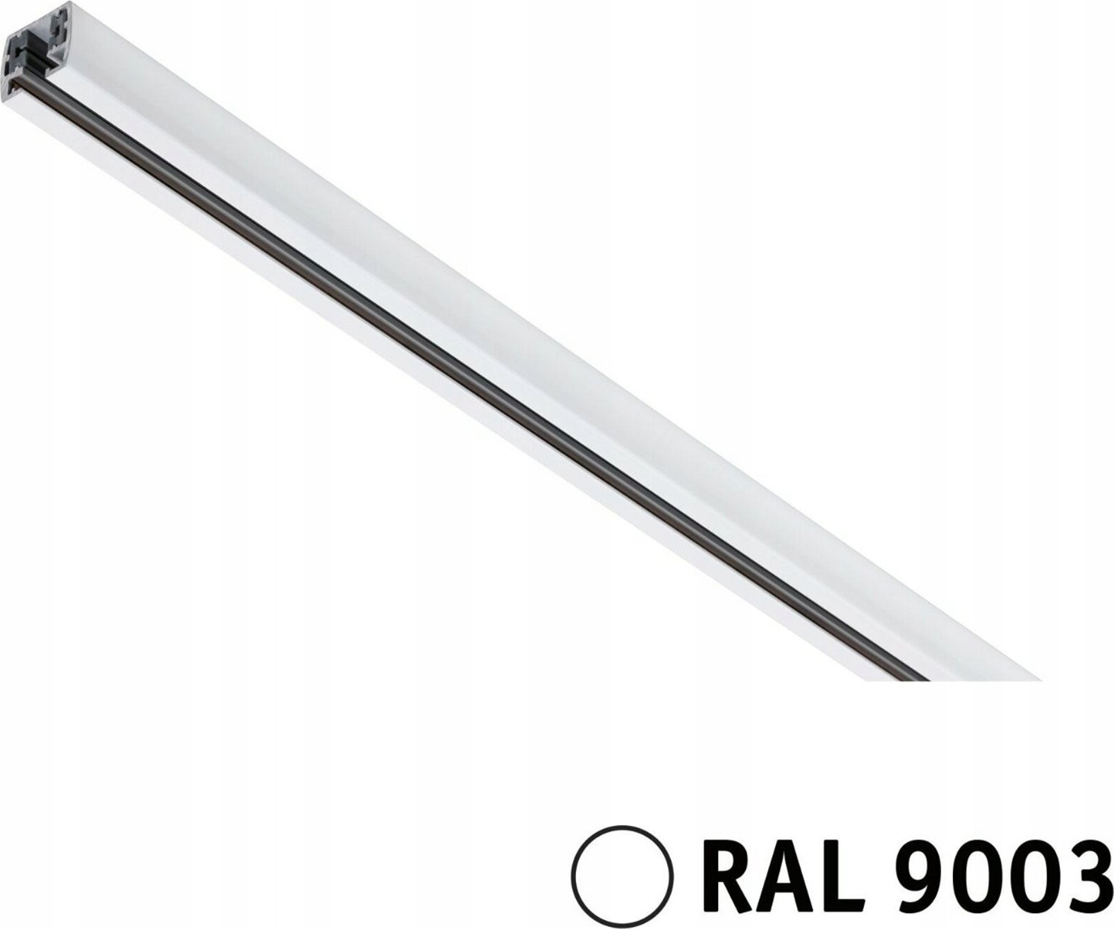 Paulmann Szynoprzewód URail system 2m 230V biały RAL9003 / metal