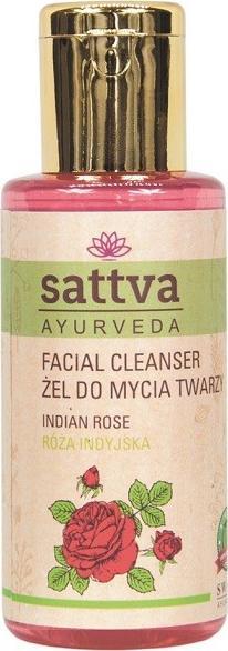 Sattva Ayurveda Facial Cleanser Żel do mycia twarzy Róża indyjska 100ml