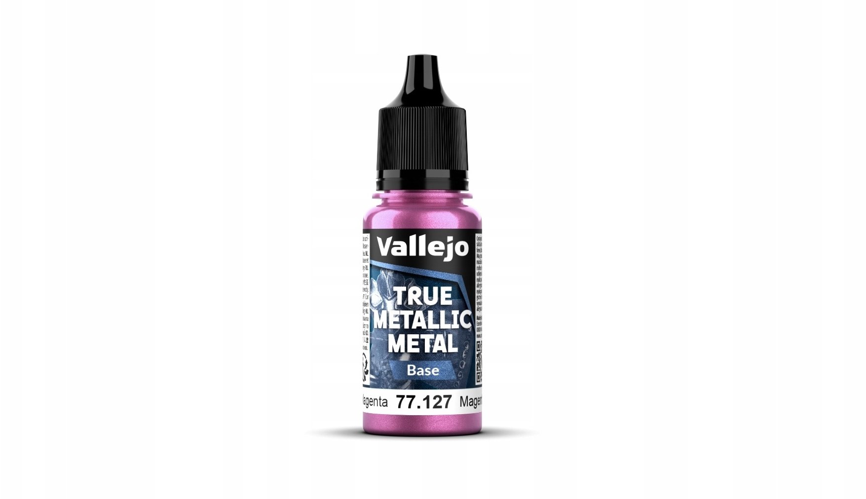 Vallejo Vallejo: 77.127 - True Metallic Metal - Base - Crimson Magenta (18 ml)