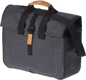 Basil Sakwa miejska pojedyncza URBAN DRY BUSINESS BAG 20L, mocowanie na haki, wodoodporny poliester,...
