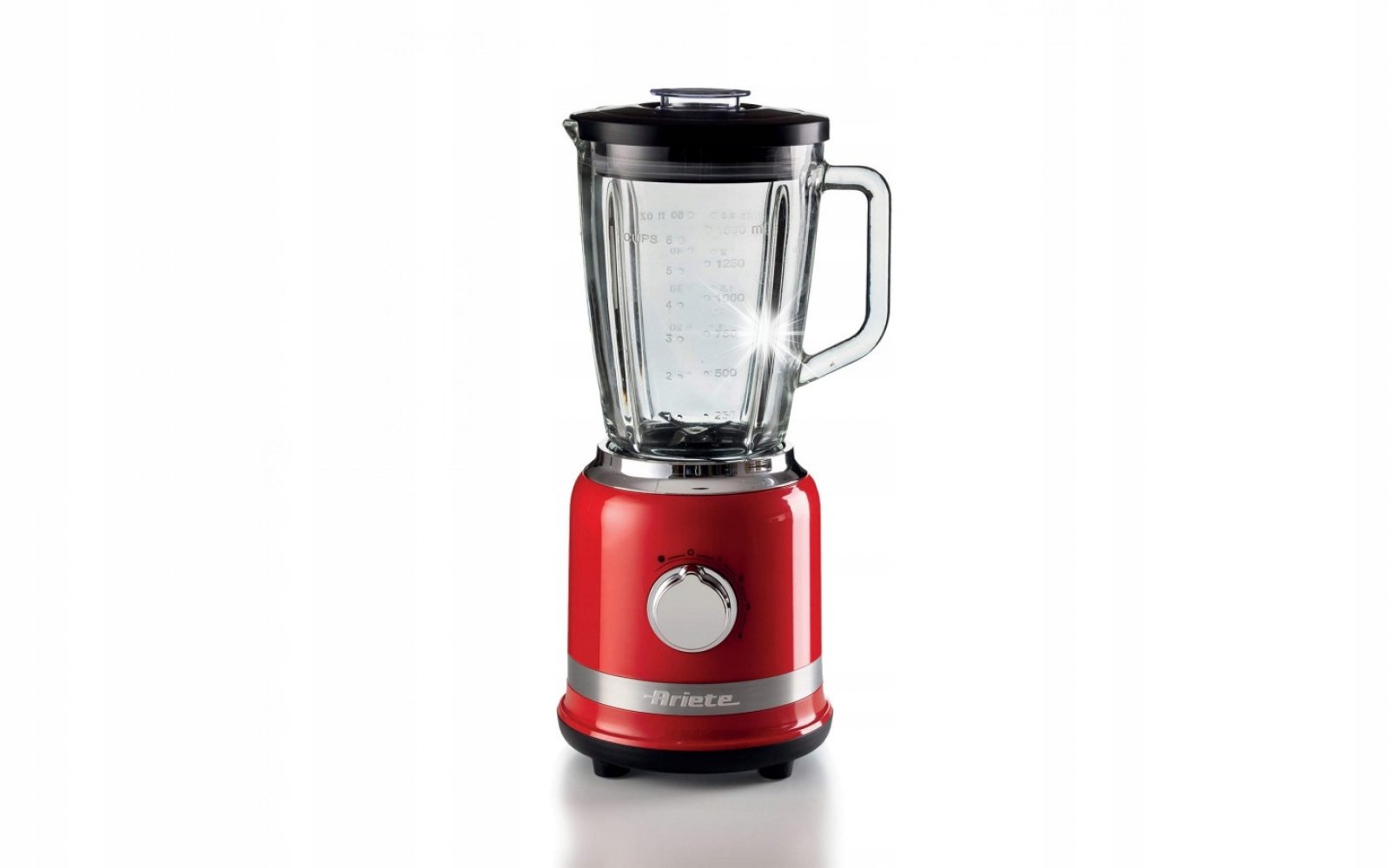Blender kielichowy Ariete Blender kielichowy Ariete Glass Blender Moderna 585/00 1000W 1,5L Czerwony