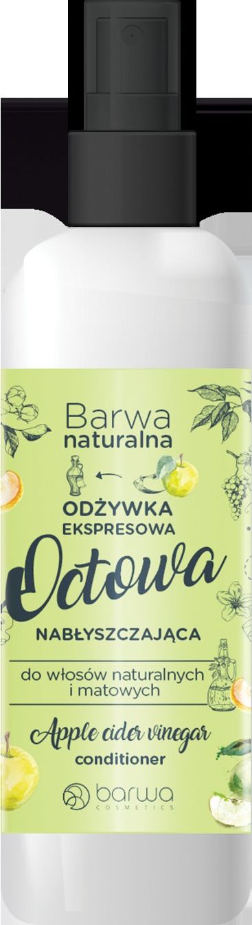 Barwa BARWA Awokado Odżywka ekspresowa nabłyszczająca do włosów naturalnych i matowych 200ml