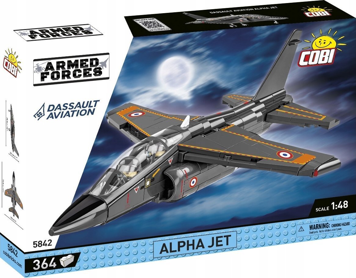 Cobi Klocki Armed Forces Alpha Jet 364 klocków