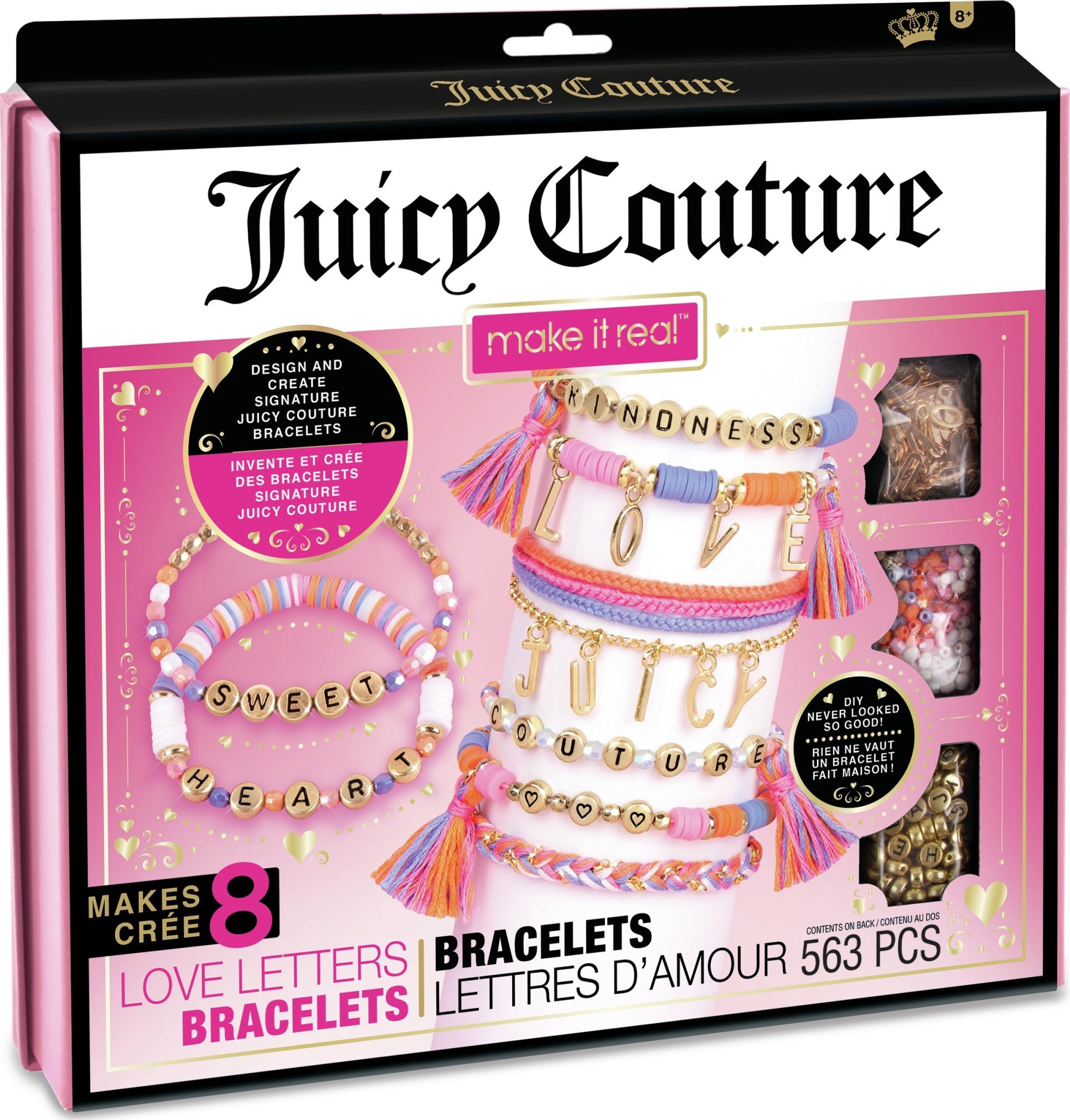 Make it real MAKE IT REAL Juicy Couture DYI set "Love Letters"