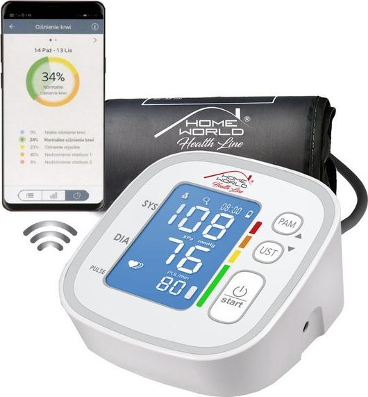 Ciśnieniomierz Tech-Med Ciśnieniomierz elektroniczny HW-HL001 z Bluetooth