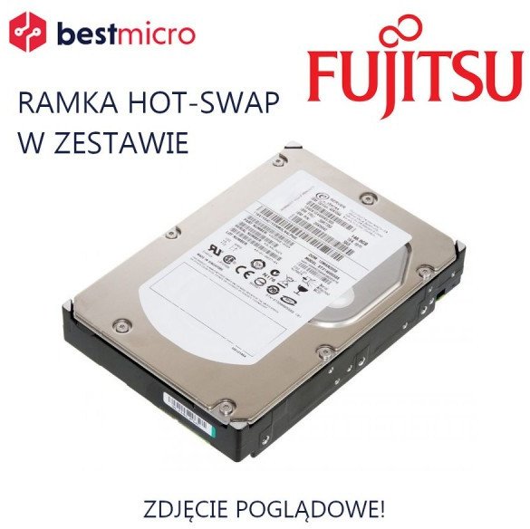 Dysk Fujitsu FUJITSU DYSK TWARDY HDD SAS 300GB 2.5" 12Gb/s - S26361-F5727-L530 - Refabrykowany