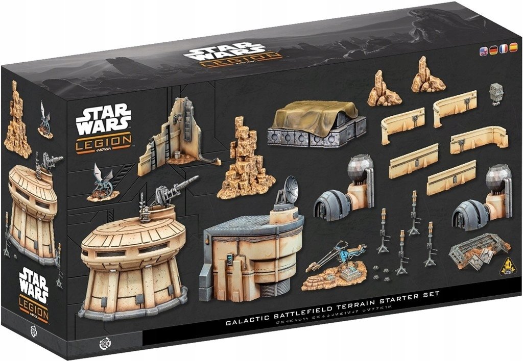 Atomic Mass Games Star Wars Legion 2.0: Galactic Battlefield Terrain Starter Set