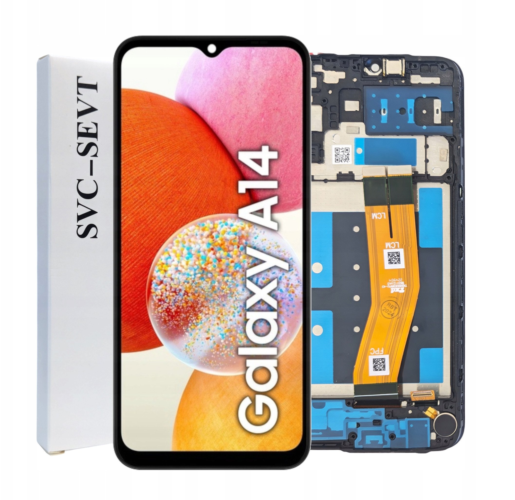 ORYGINAŁ WYŚWIETLACZ EKRAN LCD DO SAMSUNG GALAXY A14 4G RAMKA SM-A145P