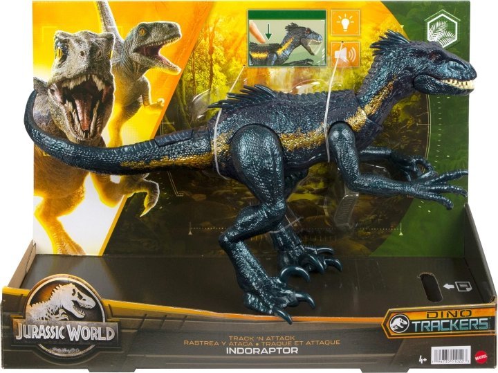 Фото - Фігурки / трансформери Mattel Figurka  Jurassic World Indoraptor Superatak Figurka światła i dźwięki  HKY12 (SIOC)