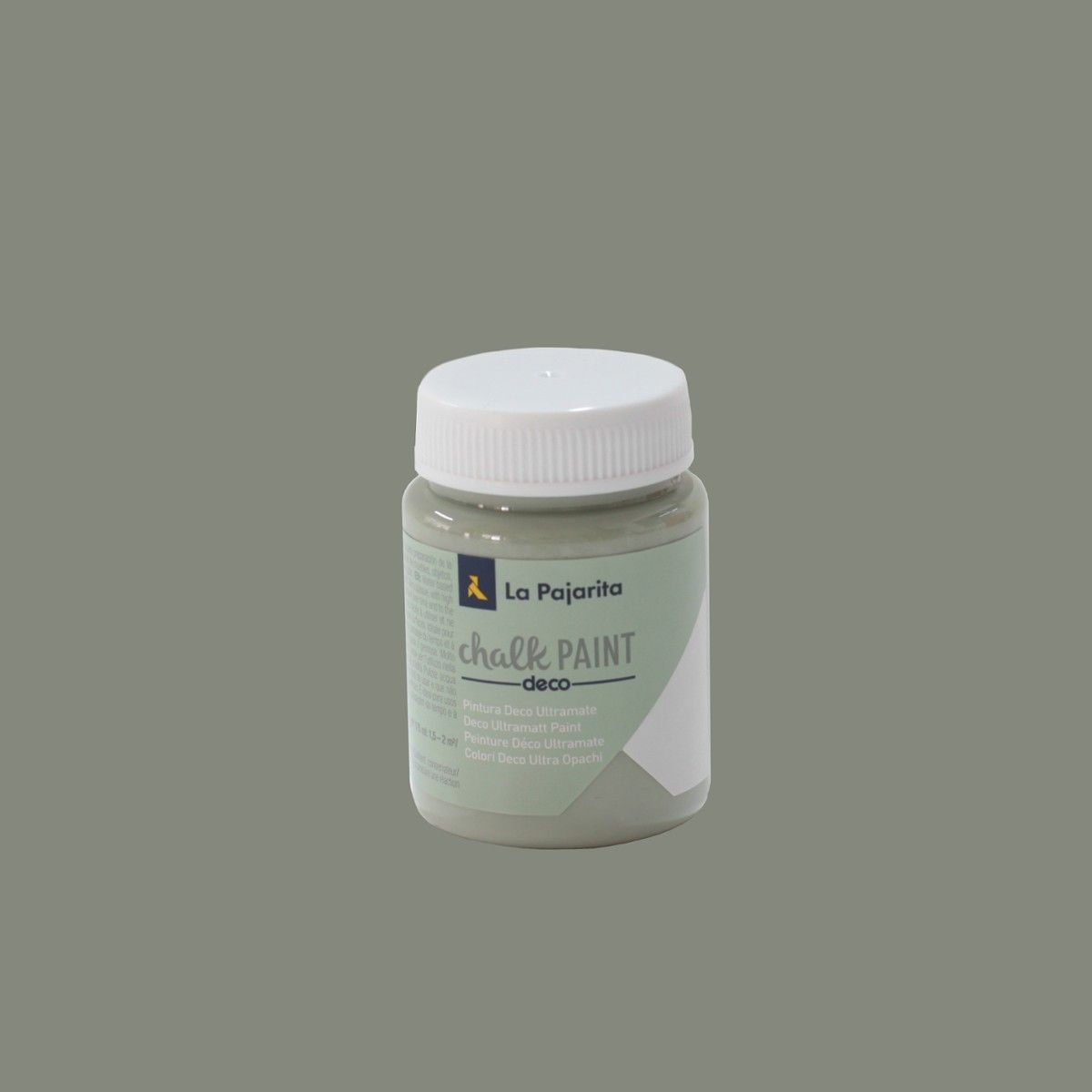 La Pajarita Farba Kredowa 75 ml Szarość Kioto