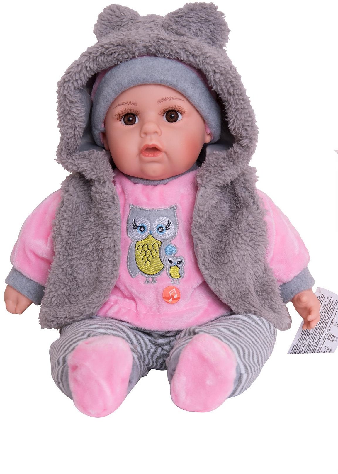 MARIOTOYS LALKA BOBAS 45 CM MÓWI I ŚPIEWA PO POLSKU - 68