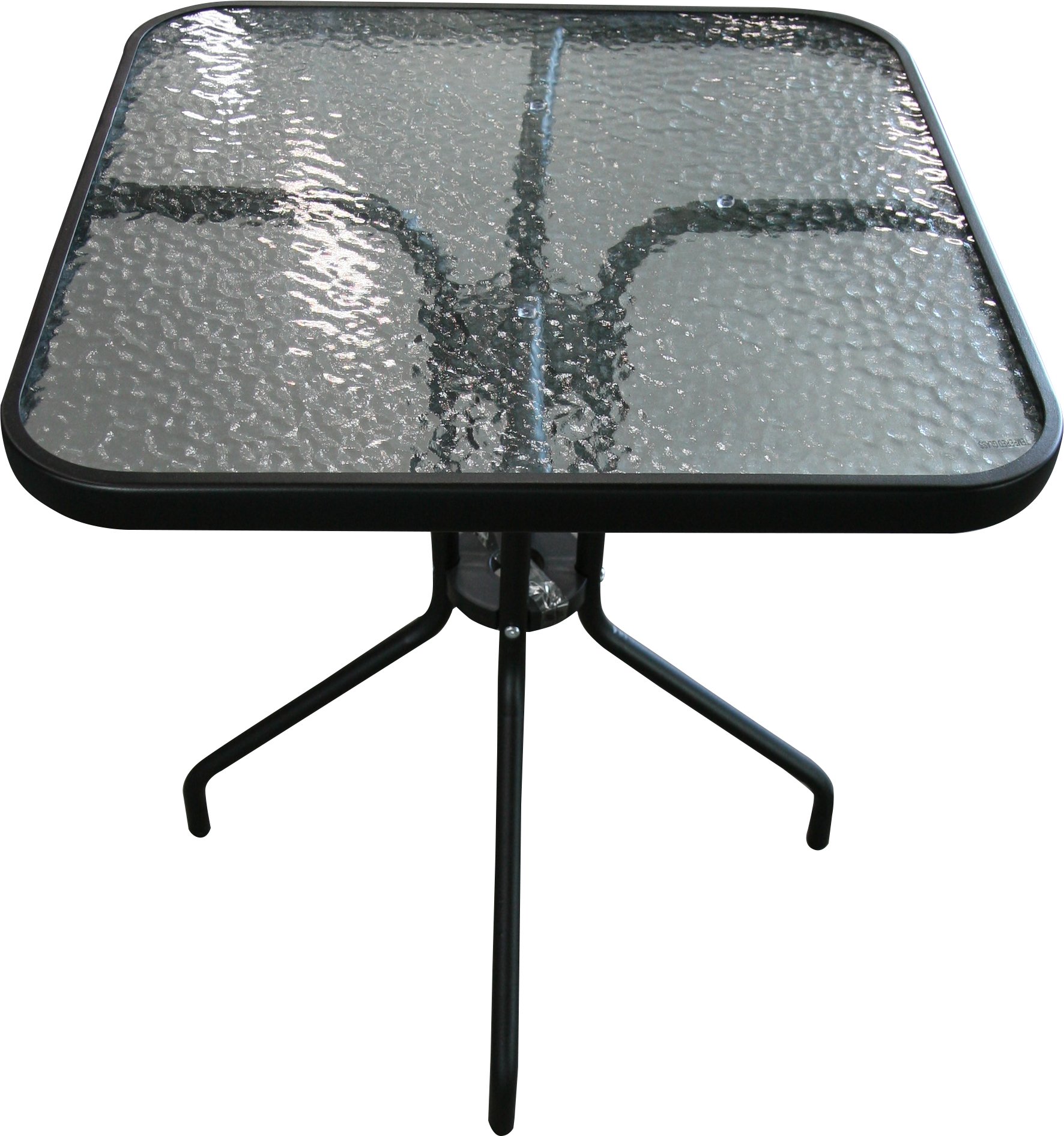 vidaXL BESK Stół 60x60x70 aluminium
