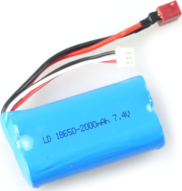 Amewi Akcesoria do akumulatorów LiPo 2S 7,4V 2000mAh T-Stecker