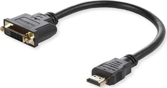 Фото - Інші фотоаксесуари Microconnect Adapter AV  HDMI - DVI-D czarny  (Adapter HDMI - DVI M/F, 15CM)