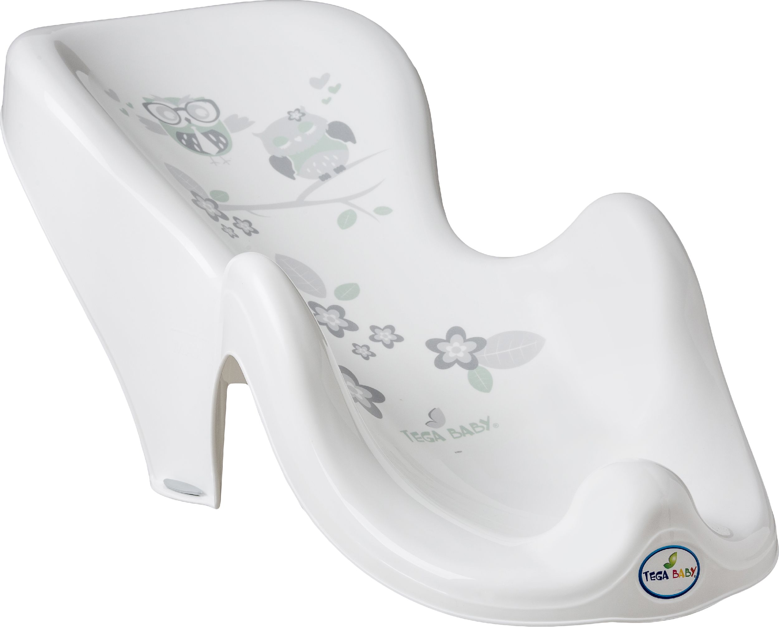 Tega Baby Fotelik do kąpieli antypoślizgowy Sowa biały (SO-003-103)