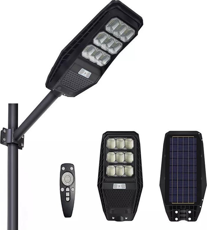 Zdjęcia - Naświetlacz LED / lampa zewnętrzna Volt Polska Naświetlacz LAMPA SOLARNA PIONEER 120 + PANEL 10W + 12000MAH + PILOT I C 