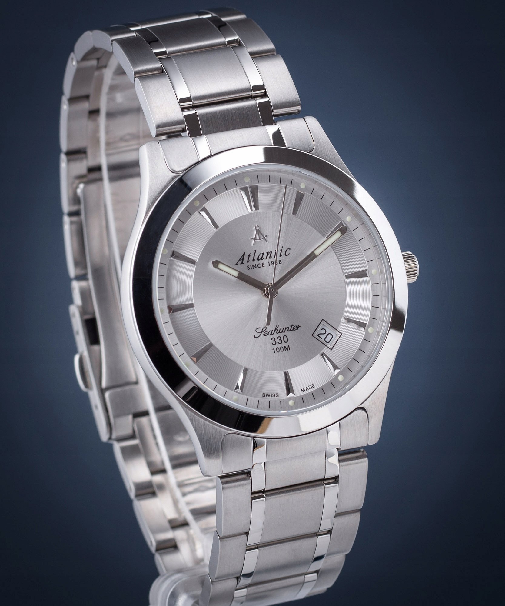 Zegarek Atlantic Zegarek Męski Atlantic Seahunter 71365.41.21 + BOX