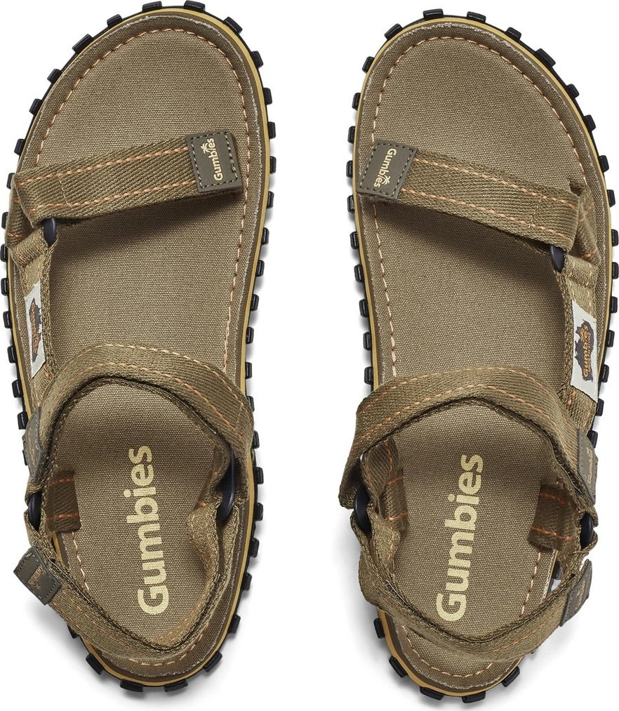 Gumbies Gumbies męskie sandały TRACKER SANDALS UNISEX KHAKI 47