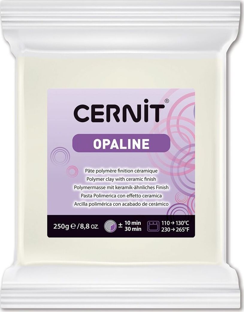 The Clay and Paint Factory Modelina Cernit Biała 250 g