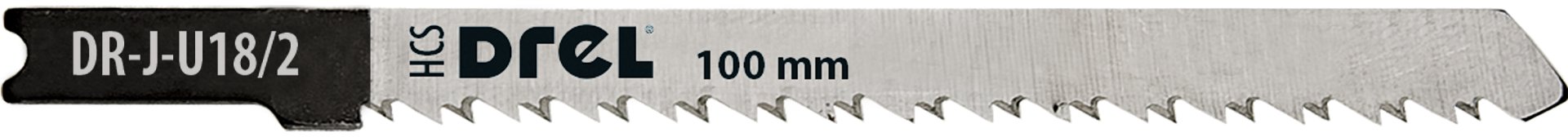 Drel DREL Brzeszczoty U 75 mm 10TPI do drewna PVC 2 szt