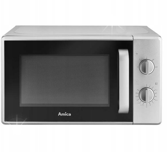 Kuchenka mikrofalowa Amica Kuchenka mikrofalowa Amica AMGF20M1S 700W 20L Srebrny