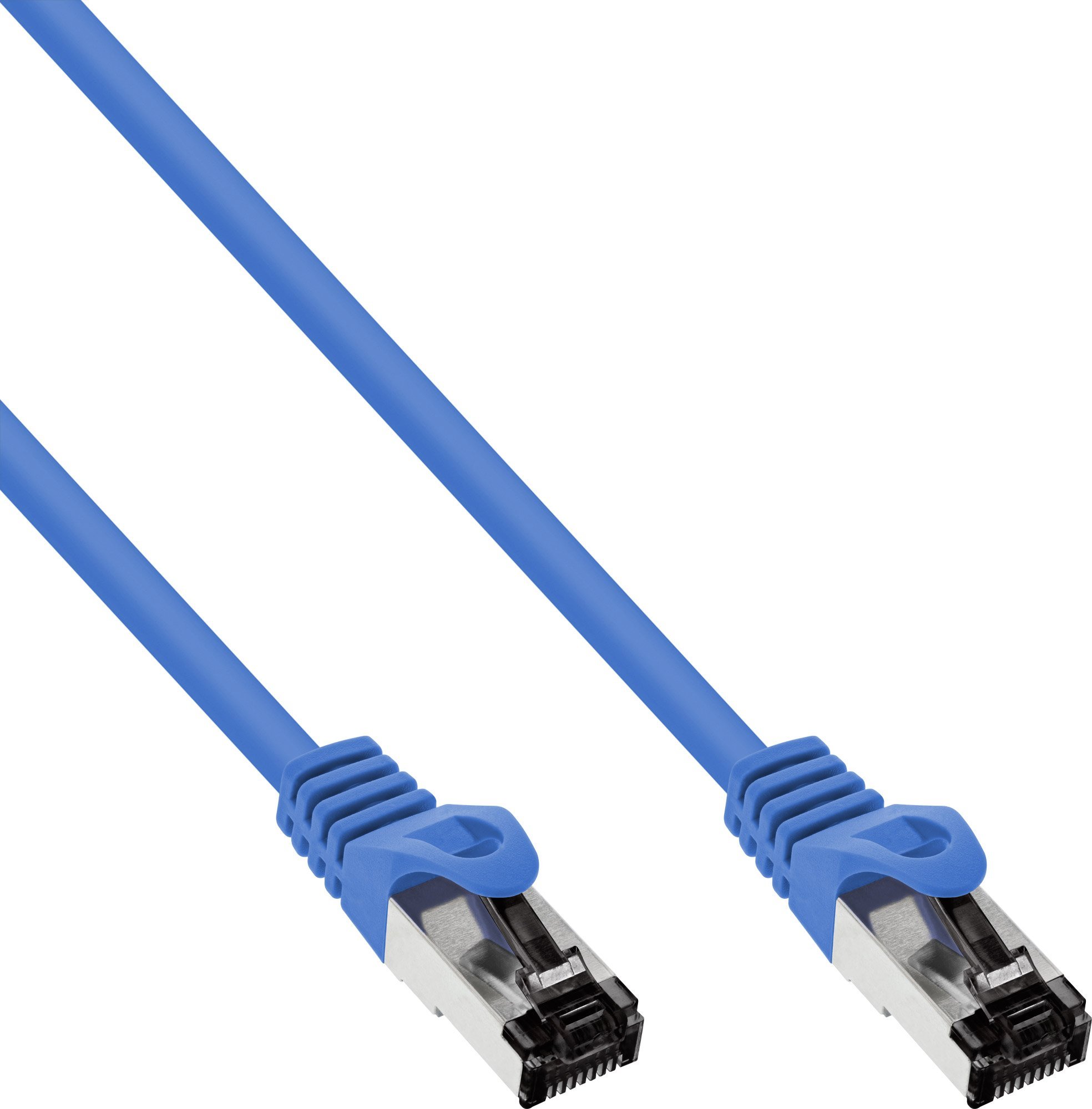 Фото - Кабель InLine ® Patch Cable S/FTP PiMF Cat.8.1 halogen free 2000MHz blue 0, 