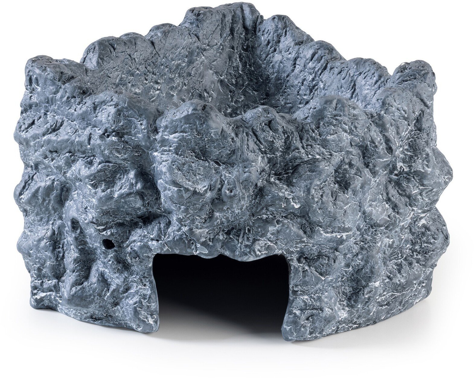 Exo Terra Wet Rock, kryjówka z miską, do terrarium, ceramiczna, L, 21x15,5x11,5cm, 150ml, narożnikowa