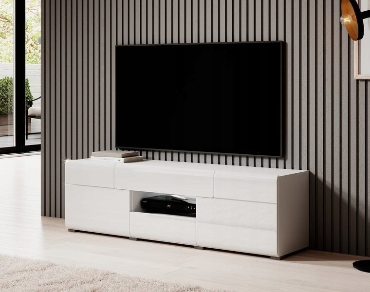 Helvetia Szafka RTV stojąca MebleHOT 159 cm x 48 cm x 39 cm (toledo)