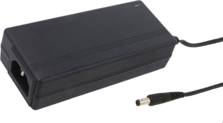 POSC15400D-C14, desktop, gniazdo AC: IEC C14, wtyk DC:2.1x5.5mm prosty