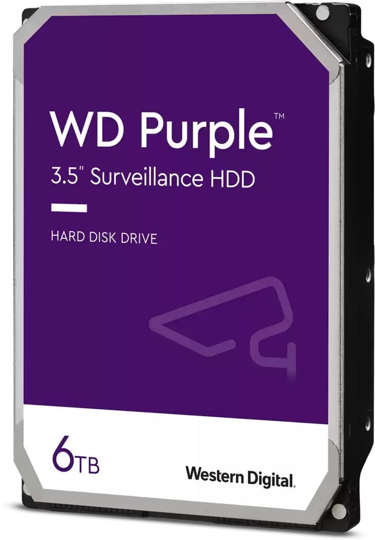 Dysk WD WD PURPLE 6TB 256MB 3.5IN SATA