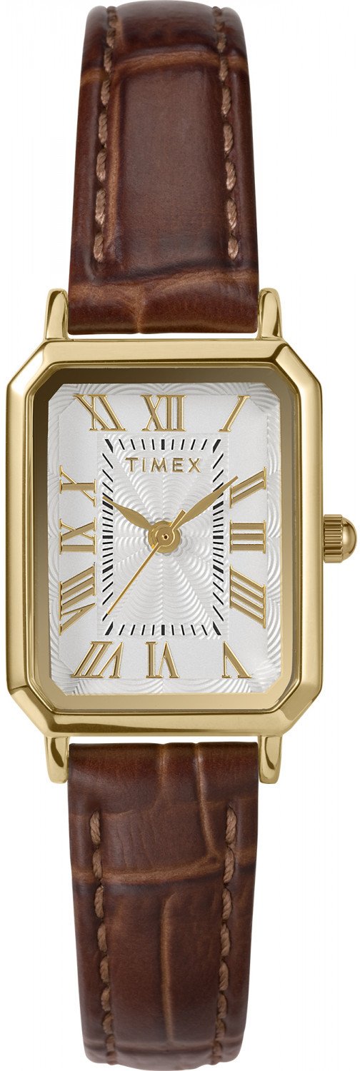 Zegarek Timex Zegarek damski Timex TW2Y00900 brązowy